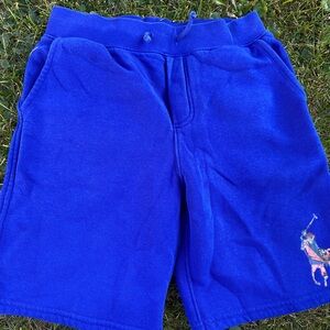 Polo by Ralph Lauren - Boys cotton-blend shorts feature logo.